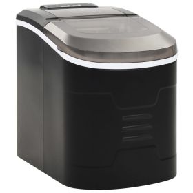 Ice Cube Maker Black 0.6 gal 33.1 lb / 24 h